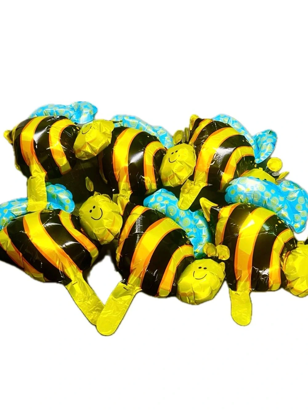 Bee Foil Balloon - Party Decoration 10 balloons Hap-“bee” Birthday balloons